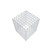 Anbaugabione Typ 3 50 cm x 40 cm x 40 cm (L x H x T), Maschenweite 5 cm x 5 cm, C-Ring