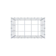 Anbaugabione Typ 3 50 cm x 50 cm x 30 cm (L x H x T), Maschenweite 10 cm x 10 cm, C-Ring