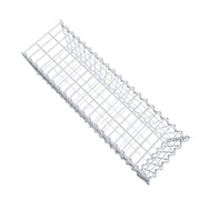 Anbaugabione Typ 2 100 cm x 30 cm x 30 cm (L x H x T), Maschenweite 5 cm x 10 cm, Spirale