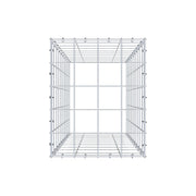 Anbaugabione Typ 3 100 cm x 40 cm x 50 cm (L x H x T), Maschenweite 10 cm x 10 cm, C-Ring