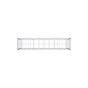 Gabione 100 cm x 50 cm x 20 cm (L x H x T), Maschenweite 10 cm x 10 cm, Spirale