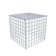 Anbaugabione Typ 3 40 cm x 40 cm x 40 cm (L x H x T), Maschenweite 5 cm x 5 cm, Spirale