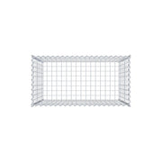 Anbaugabione Typ 3 100 cm x 90 cm x 50 cm (L x H x T), Maschenweite 5 cm x 10 cm, Spirale