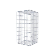Gabione 80 cm x 40 cm x 40 cm (L x H x T), Maschenweite 5 cm x 10 cm, C-Ring