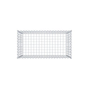 Anbaugabione Typ 3 100 cm x 70 cm x 50 cm (L x H x T), Maschenweite 5 cm x 10 cm, Spirale