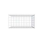 Anbaugabione Typ 2 100 cm x 90 cm x 50 cm (L x H x T), Maschenweite 10 cm x 10 cm, Spirale