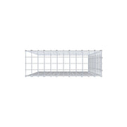 Anbaugabione Typ 4 100 cm x 60 cm x 20 cm (L x H x T), Maschenweite 5 cm x 5 cm, C-Ring