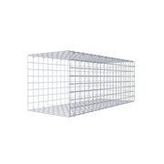 Anbaugabione Typ 2 100 cm x 40 cm x 40 cm (L x H x T), Maschenweite 5 cm x 5 cm, C-Ring