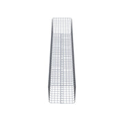 Gabionensäule eckig 42 cm x 42 cm, 200 cm Höhe, MW 5 cm x 5 cm