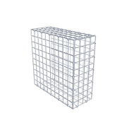 Anbaugabione Typ 2 50 cm x 50 cm x 20 cm (L x H x T), Maschenweite 5 cm x 5 cm, C-Ring