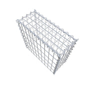 Anbaugabione Typ 3 50 cm x 50 cm x 20 cm (L x H x T), Maschenweite 5 cm x 10 cm, Spirale