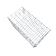 Anbaugabione Typ 2 100 cm x 60 cm x 50 cm (L x H x T), Maschenweite 5 cm x 10 cm, Spirale