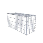 Anbaugabione Typ 4 80 cm x 40 cm x 30 cm (L x H x T), Maschenweite 5 cm x 10 cm, Spirale