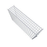 Anbaugabione Typ 3 100 cm x 60 cm x 20 cm (L x H x T), Maschenweite 5 cm x 10 cm, Spirale