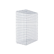 Gabione 100 cm x 70 cm x 40 cm (L x H x T), Maschenweite 5 cm x 5 cm, C-Ring