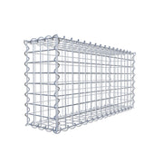 Gabione 80 cm x 40 cm x 20 cm (L x H x T), Maschenweite 5 cm x 5 cm, Spirale