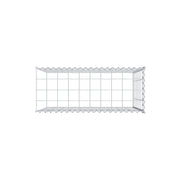 Anbaugabione Typ 4 100 cm x 80 cm x 40 cm (L x H x T), Maschenweite 10 cm x 10 cm, Spirale