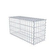 Gabione 80 cm x 40 cm x 30 cm (L x H x T), Maschenweite 5 cm x 10 cm, Spirale