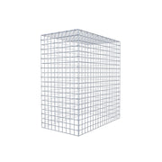 Anbaugabione Typ 3 100 cm x 90 cm x 50 cm (L x H x T), Maschenweite 5 cm x 5 cm, C-Ring