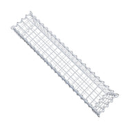 Kuvido Gabione 100 cm x 20 cm x 20 cm (L x H x T), Maschenweite 5 cm x 5 cm, Spirale