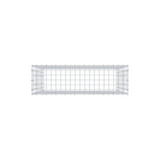 Anbaugabione Typ 3 100 cm x 100 cm x 30 cm (L x H x T), Maschenweite 5 cm x 10 cm, C-Ring