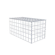 Anbaugabione Typ 4 100 cm x 50 cm x 50 cm (L x H x T), Maschenweite 10 cm x 10 cm, Spirale