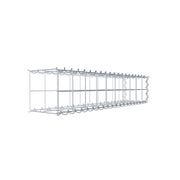 Anbaugabione Typ 2 100 cm x 20 cm x 20 cm (L x H x T), Maschenweite 10 cm x 10 cm, Spirale