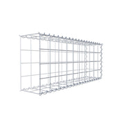 Anbaugabione Typ 2 100 cm x 40 cm x 20 cm (L x H x T), Maschenweite 10 cm x 10 cm, Spirale