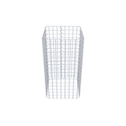 Gabionensäule eckig 42 cm x 42 cm, 80 cm Höhe, MW 5 cm x 5 cm