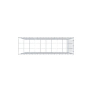 Anbaugabione Typ 4 100 cm x 100 cm x 30 cm (L x H x T), Maschenweite 10 cm x 10 cm, C-Ring