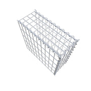 Anbaugabione Typ 4 50 cm x 50 cm x 20 cm (L x H x T), Maschenweite 5 cm x 10 cm, Spirale