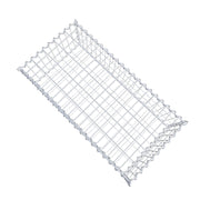 Gabione 100 cm x 30 cm x 50 cm (L x H x T), Maschenweite 5 cm x 10 cm, Spirale