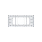 Gabione 100 cm x 70 cm x 30 cm (L x H x T), Maschenweite 10 cm x 10 cm, C-Ring