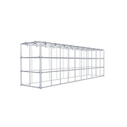 Anbaugabione Typ 3 100 cm x 30 cm x 20 cm (L x H x T), Maschenweite 10 cm x 10 cm, C-Ring