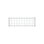 Gabione 100 cm x 20 cm x 30 cm (L x H x T), Maschenweite 10 cm x 10 cm, Spirale