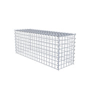 Anbaugabione Typ 3 100 cm x 40 cm x 30 cm (L x H x T), Maschenweite 5 cm x 5 cm, Spirale