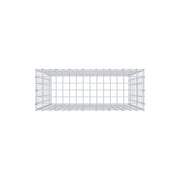 Anbaugabione Typ 3 100 cm x 80 cm x 30 cm (L x H x T), Maschenweite 5 cm x 10 cm, C-Ring