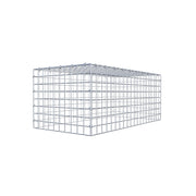 Anbaugabione Typ 3 100 cm x 40 cm x 50 cm (L x H x T), Maschenweite 5 cm x 5 cm, C-Ring