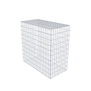 Gabione 100 cm x 100 cm x 50 cm (L x H x T), Maschenweite 5 cm x 10 cm, C-Ring