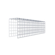 Anbaugabione Typ 4 100 cm x 30 cm x 20 cm (L x H x T), Maschenweite 5 cm x 5 cm, C-Ring