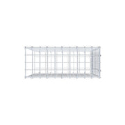 Anbaugabione Typ 2 50 cm x 50 cm x 20 cm (L x H x T), Maschenweite 5 cm x 5 cm, C-Ring