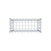 Anbaugabione Typ 3 50 cm x 50 cm x 20 cm (L x H x T), Maschenweite 5 cm x 10 cm, Spirale
