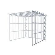 Anbaugabione Typ 4 30 cm x 30 cm x 30 cm (L x H x T), Maschenweite 5 cm x 10 cm, Spirale