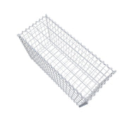Gabione 100 cm x 60 cm x 40 cm (L x H x T), Maschenweite 5 cm x 10 cm, Spirale