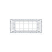 Anbaugabione Typ 3 100 cm x 70 cm x 30 cm (L x H x T), Maschenweite 10 cm x 10 cm, C-Ring