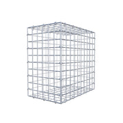 Gabione 50 cm x 50 cm x 30 cm (L x H x T), Maschenweite 5 cm x 5 cm, C-Ring