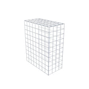 Anbaugabione Typ 4 100 cm x 80 cm x 40 cm (L x H x T), Maschenweite 10 cm x 10 cm, C-Ring