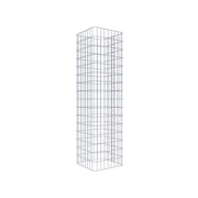 Gabionensäule eckig 42 cm x 42 cm, 160 cm Höhe, MW 5 cm x 10 cm