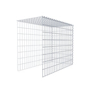 Anbaugabione Typ 4 100 cm x 80 cm x 50 cm (L x H x T), Maschenweite 5 cm x 10 cm, Spirale