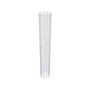 Gabionensäule rund 22 cm Durchmesser, 160 cm Höhe, Maschenweite 5 cm x 5 cm